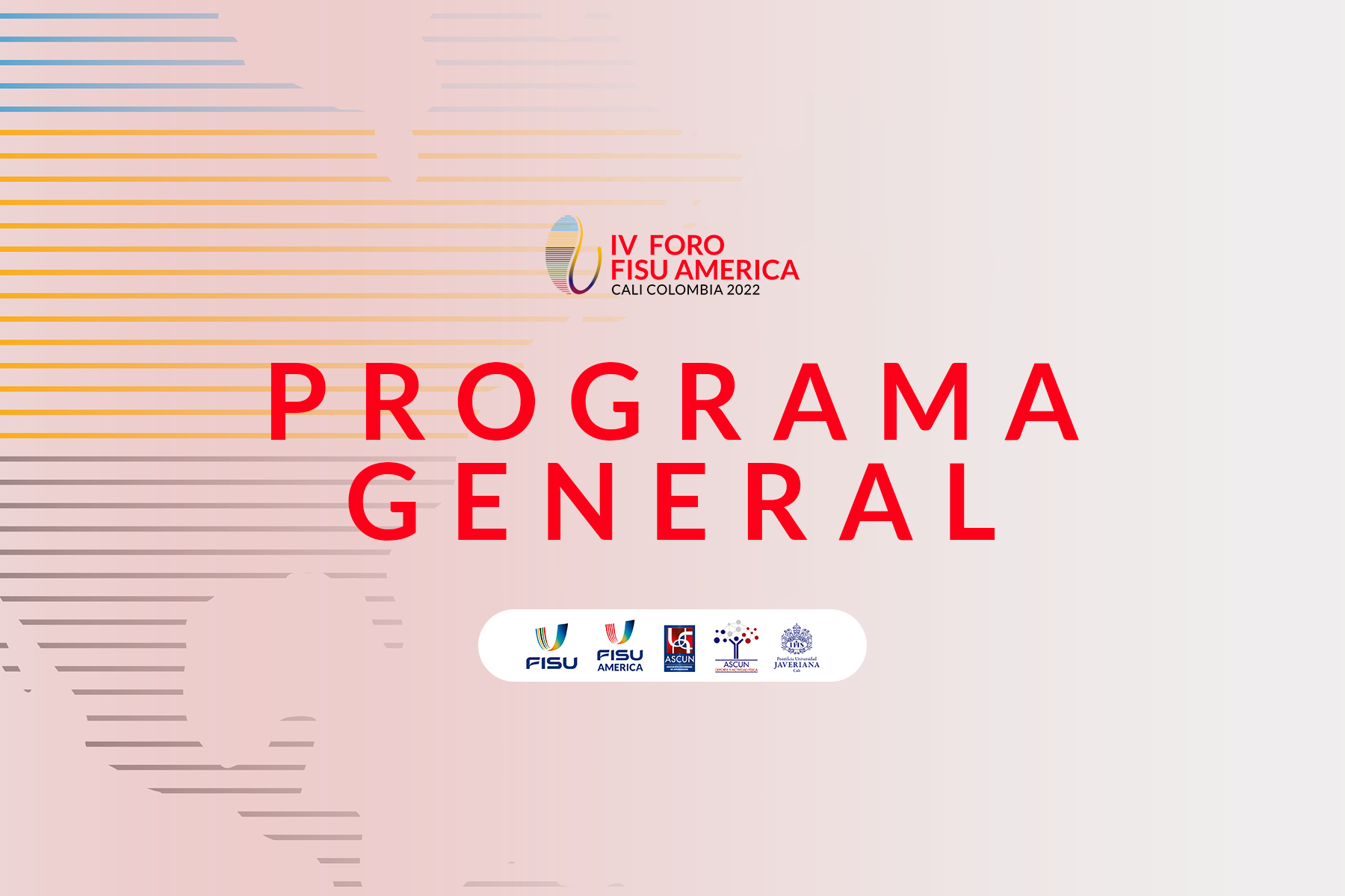 Programación |  IV FISU America Forum